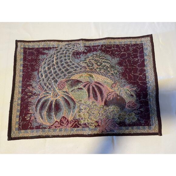 Fall‎ Harvest Thanksgiving 18 X12 Rectangle Cloth 4 Decorative Table Plac… - Picture 5 of 9